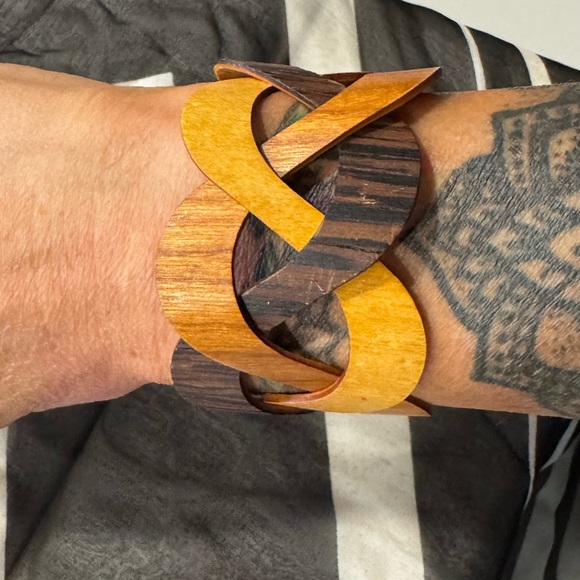 Trinity Wooden Cuff - Picture 3 of 6